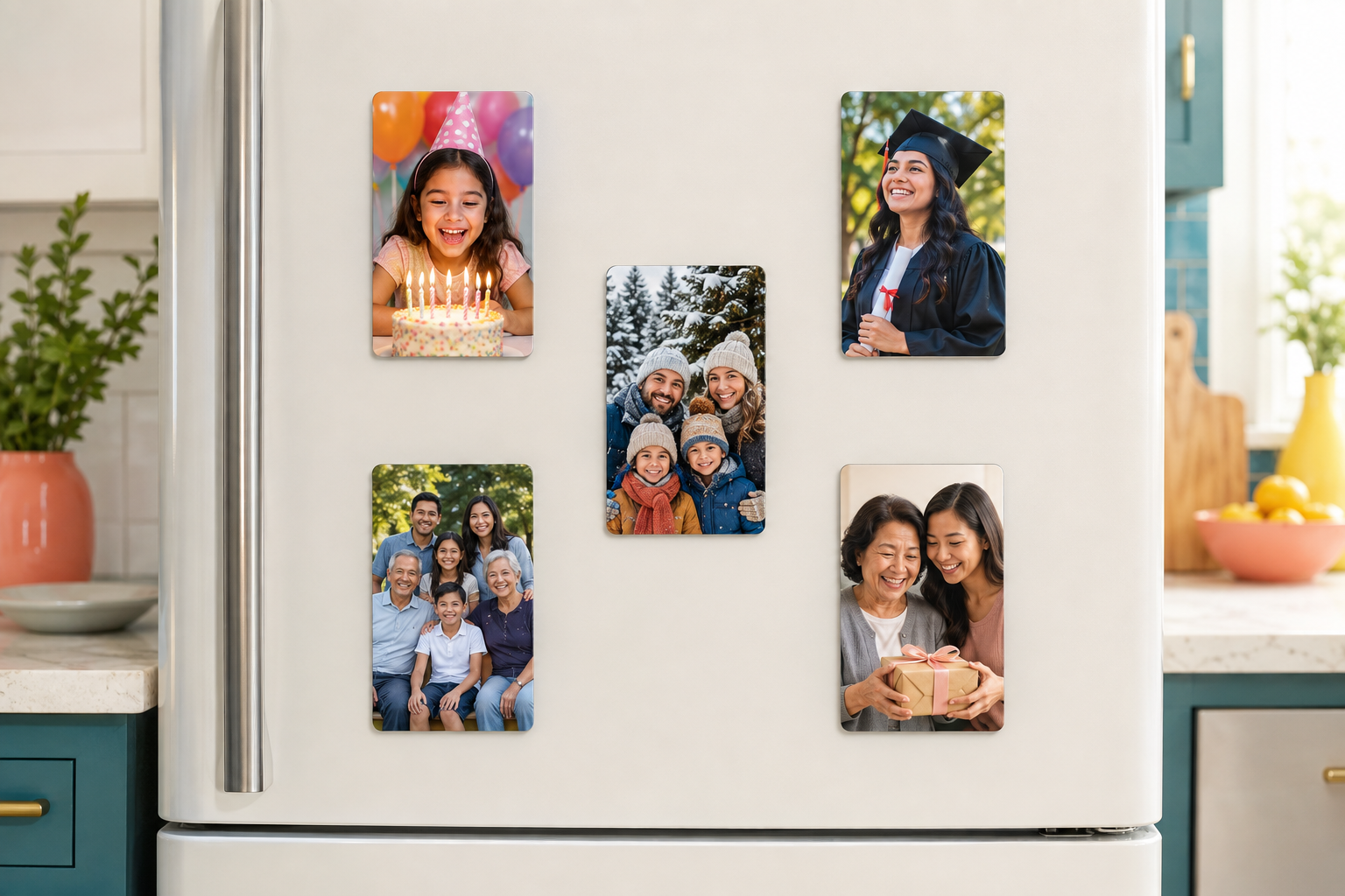 Celebrations on 2.3-inch by 3.5-inch magnets